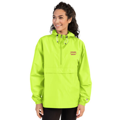 Embroidered Champion Packable Jacket - Image 4
