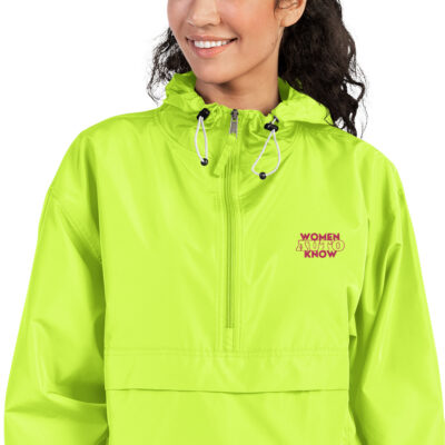 Embroidered Champion Packable Jacket - Image 3