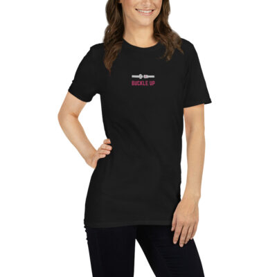 Buckle Up Short-Sleeve Unisex T-Shirt - Image 4
