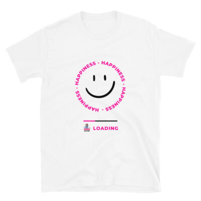 Happiness Loading Short-Sleeve Unisex T-Shirt