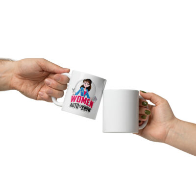 White glossy mug - Image 2